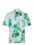 Mads N&oslash;rgaard - Organic Cotton Poplin Kenji Aop Shirt Ss - L&uuml;hikeste varrukatega s&auml;rgid - L