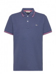 GANT - Contrast Tipping Ss Pique Rugger - L&uuml;hikeste varrukatega polos&auml;rgid - 146-152