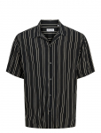 Jack & Jones - Jjejeff Stripe Resort Shirt Ss Sn - L&uuml;hikeste varrukatega s&auml;rgid - M