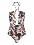 Malina - Idalia Bandeau Cut Out Swimsuit - Ujumisriided - L