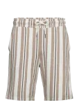 Lindbergh - Striped Terry Shorts With Elastic W - Vabaaja - XXXL