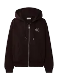 Calvin Klein Jeans - Monologo French Terry Fz Bf Hood - Kapuutsiga pusad - XXS
