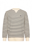 Gant - Striped Waffle Sweat C-Neck - Dressipluusid - XL