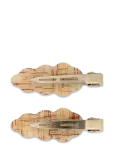 SUI AVA - Wavy Oak Clip // 2 Pcs - Juukseklambrid - ONE SIZE