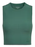 Bj&ouml;rn Borg - Studio Ribbed Cropped Tank Top - Spordi varrukateta l&uuml;hikesed topid - L