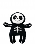 Teddykompaniet - Sj&auml;lvlysande Skelett - Pehmed m&auml;nguasjad - 26 CM