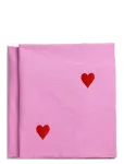 Midnatt - Tablecloth Pink Hearts - Laudlinad ja linikud - 145X145CM