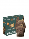 Cartonic - Cartonic 3D Puslespil Bulldog - Puidust kujud - 31X 5.8X 21.5CM