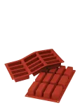 Silikomart - Mini Cake 12Pcs 79X29 H30 - K&uuml;psise- ja koogivormid - FOR 12PCS