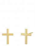 Edblad - Spirit Cross Studs Gold - Needid - ONE SIZE