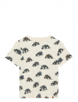 Minymo - T-Shirt Ss Aop - L&uuml;hikeste varrukatega - 140