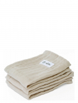 The Organic Company - Fine Wash Cloth (Pack Of 3 Pcs) - N&auml;or&auml;tikud - 30X 30CM