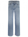 Calvin Klein - Hr Wide Leg Authentic Blue Denim - Laiad teksad - 128