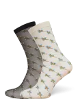 Becks&ouml;ndergaard - Florinola Nylon Sock 2 Pack - Tavalised sokid - ONE SIZE