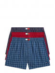 Tommy Hilfiger - 3P Woven Boxer Print - Bokserid - L