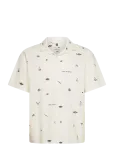 Fat Moose - Icon Cotton/Linen S/S Shirt - L&uuml;hikeste varrukatega s&auml;rgid - L