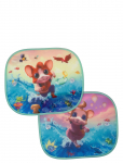 Teddykompaniet - Musse&Helium- Solskydd F&ouml;r Bilen - Reisitarvikud - 37X45CM