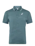 Asics - Match Jacquard Polo Ss Top - Spordi l&uuml;hikeste varrukatega polos&auml;rgid - S