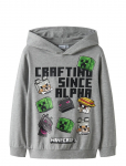 Name It - Nkmjet Minecraft Nreg Sweat Wh Unb Bfu - Kapuutsiga pusad - 146-152