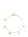 Maanesten - Lucky Charm Bracelet - K&auml;eketid - ONE SIZE