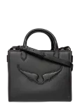 Zadig & Voltaire - Angel Tote Xs Grained Leather - Kandekotid - ONE SIZE