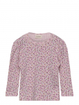 Minymo - T-Shirt Ls Aop Rib - Pikkade varrukatega T-s&auml;rgid - 68