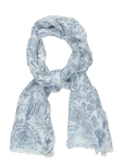 Lauren Ralph Lauren - Paisley Cotton-Silk Scarf - Kerged sallid - ONE SIZE