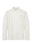 HAN Kj&oslash;benhavn - Retro Striped Shirt - Triibulised s&auml;rgid - S