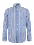 Tommy Hilfiger - Dc Flex Collar Royal Oxf Stpe - Triibulised s&auml;rgid - 44