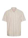 Revolution - Short-Sleeved Cuban Shirt - L&uuml;hikeste varrukatega s&auml;rgid - M