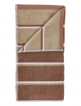 Zone Denmark - H&aring;ndkl&aelig;de Sauna 50X100 Terracotta/Camel/Lupine - Vannir&auml;tikud - 100X50X0.5CM x 100