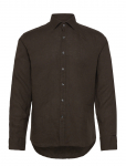 Oscar Jacobson - Reg Fit Cut Away Linen Shirt - Linased s&auml;rgid - XXL