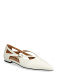 Bianco - Biabari Cut Out Pointy Flat Faux Leather - Mary Jane kingad - 37
