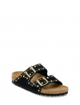 Birkenstock - Arizona Rivet Leve Black - Madalad sandaalid - 36