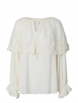 YAS - Yasesther Ls Lace Cape Top - Ex - Pikkade varrukatega - 42