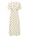 JDY - Jdyaya Life S/S Midi Dress Wvn Dia - P&otilde;lveni ja midi - L