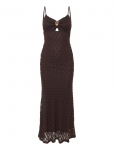 Bardot - Karla Gold Clasp Midi Dress - P&otilde;lveni ja midi - XXL