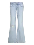 Gina Tricot - Low Full Length Flare Jeans - Laieneva s&auml;&auml;rega - 42