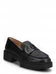Coach - Leah Leather Loafer Black Ccm08 - Kontsaga loafer-jalatsid - 37