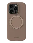 Holdit - Silicone Stand Case Iphone 16 Pro Mocha Brown - Telefoni&uuml;mbrised - IPHONE 16PRO