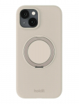 Holdit - Silicone Stand Case Iphone 16E/15 Mocha Brown - Telefoni&uuml;mbrised - IPHONE 16E/15