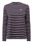Lacoste - Basic Striped Long Sleeve T-Shirt - Pikkade varrukatega - 36