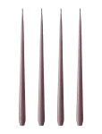 Ester & Erik - Slim Candle 24Cm 4-Pack - Sammask&uuml;&uuml;nlad - H:24CM