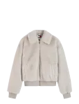 Tommy Jeans - Tjw Faux Fur Jacket Ext - Kunstkarusnahk - L