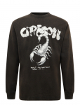 Weekday - Relaxed Graphic Long-Sleeved T-Shirt - Pikkade varrukatega - S