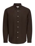 ONLY & SONS - Onscaiden Life Ls Solid Linen Shirt Noos - Vabaaja - XS