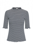 Karen By Simonsen - Candacekb Stripe Ss - L&uuml;hikeste varrukatega - XXS