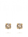 Caroline Svedbom - Classic Stud Earring Gold - Needid - ONE SIZE