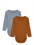 Minymo - Body Ls (2-Pack) - Pikkade varrukatega - 74