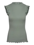 Rosemunde - Rwbernadine Organic Ruffles Top - Varrukateta - S